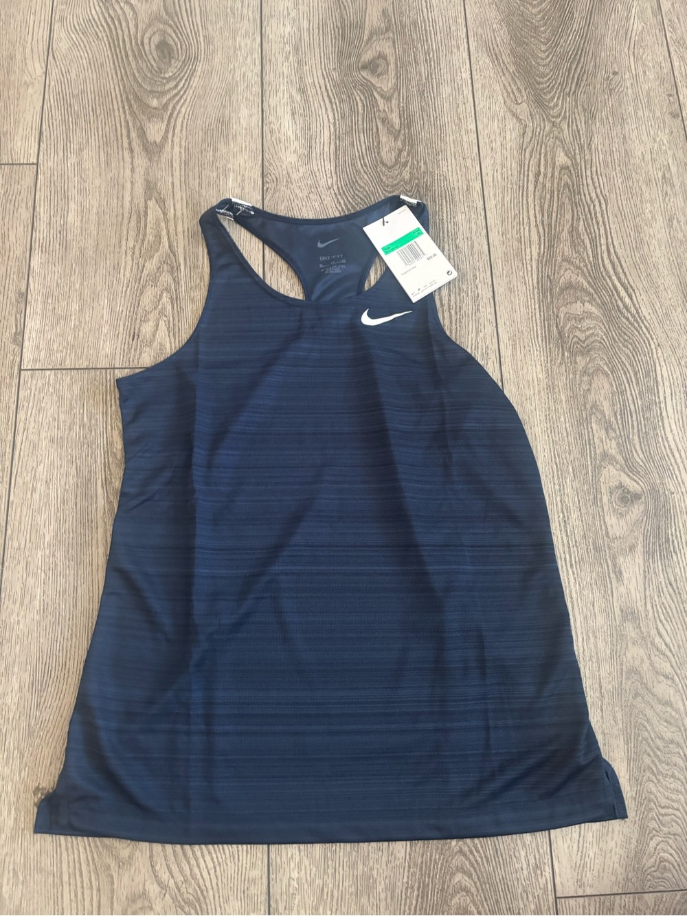 Nike kids Navy Racerback Tank Top
